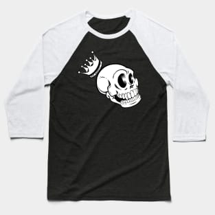 Don't Lose Your Head Skull Boy Baseball T-Shirt